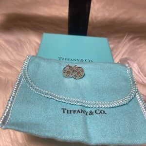 Tiffany & Co. Sterling Silver Atlas Stud Earrings